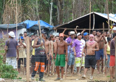 Galeria de Fotos da reintegração de posse de terras invadias por indígenas no AM